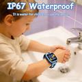 Orologio intelligente GPS/4G per bambini DH10 con SOS - Blu