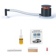 Kit fai da te per riparare le crepe sul parabrezza dell'auto con pompa ad aria e strumento a vuoto
