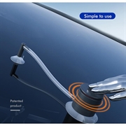 Kit fai da te per riparare le crepe sul parabrezza dell\'auto con pompa ad aria e strumento a vuoto