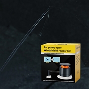 Kit fai da te per riparare le crepe sul parabrezza dell\'auto con pompa ad aria e strumento a vuoto