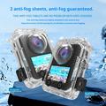 DJI Osmo 360 Action Camera Custodia subacquea a sgancio rapido 60m - Trasparente