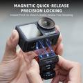 DJI Osmo Action 5 Pro/4/3 Flymile Supporto magnetico a sgancio rapido - Nero