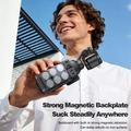 Supporto magnetico multifunzionale per DJI Osmo Pocket 4 - Filettatura da 1/4" - Nero