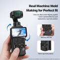 Supporto magnetico multifunzionale per DJI Osmo Pocket 4 - Filettatura da 1/4" - Nero