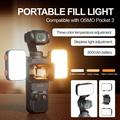 DJI Osmo Pocket 4P/4/3: luce di riempimento LED portatile con 3 modalità di colore - 2 pezzi.