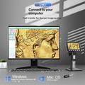 Microscopio digitale DM7D-B1 da 4.3" con ingrandimento da 500x a 1000x - Nero
