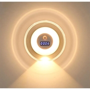 DMS-A2501 Applique intelligente con orologio e sensore di movimento - Bianco