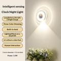 DMS-A2501 Applique intelligente con orologio e sensore di movimento - Bianco