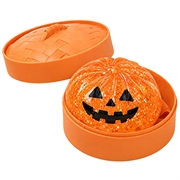 Giocattolo antistress morbido Dowmoo a forma di gnocchetto di Halloween con scatola a vapore - Zucca arancione