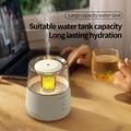 Umidificatore a ultrasuoni con effetto goccia d\'acqua e diffusore di oli essenziali DP-160 - 320ml - Bianco