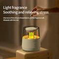 Umidificatore a ultrasuoni con effetto goccia d\'acqua e diffusore di oli essenziali DP-160 - 320ml - Bianco