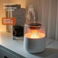 Umidificatore a ultrasuoni con effetto goccia d\'acqua e diffusore di oli essenziali DP-160 - 320ml - Bianco