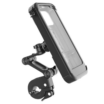 DS-MT3 Supporto impermeabile per smartphone per bicicletta / moto - Nero
