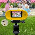 Binocolo per bambini DT15 con fotocamera digitale - Giallo