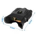 DT69 Binocolo con visione notturna a infrarossi montato sulla testa - Nero