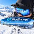 DV200 2.7K action cam con clip da cappello e controllo tramite app - Nero
