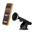 Caricabatterie/supporto magnetico wireless per auto Deltaco doppio supporto - Qi2, 15W - Nero