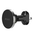Caricabatterie/supporto magnetico wireless per auto Deltaco doppio supporto - Qi2, 15W - Nero