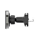 Caricabatterie/supporto magnetico wireless per auto Deltaco doppio supporto - Qi2, 15W - Nero