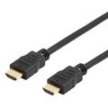 Cavo HDMI 2.0 ad alta velocità con Ethernet di Deltaco - 1 m - nero