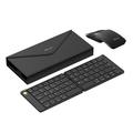 Set tastiera wireless pieghevole KF10 e mouse MF10PRO di Delux - Nero
