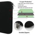 Custodia in neoprene Deluxe per laptop - 13" - Nera