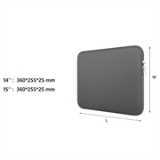 Custodia in neoprene Deluxe per laptop - 14"-15"