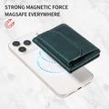 Portafoglio staccabile con blocco RFID e portacarte MagSafe - Verde