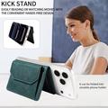 Portafoglio staccabile con blocco RFID e portacarte MagSafe - Verde