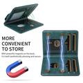 Portafoglio staccabile con blocco RFID e portacarte MagSafe - Verde