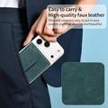 Portafoglio staccabile con blocco RFID e portacarte MagSafe - Verde