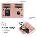Portafoglio staccabile MagSafe con blocco RFID - Rosa