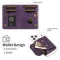 Portafoglio staccabile con blocco RFID e portacarte MagSafe - Viola