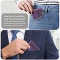 Portafoglio staccabile con blocco RFID e portacarte MagSafe - Viola