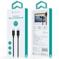 Cavo USB-C intelligente Devia EC317 da 1.5m - PD 100W, 5A - Nero