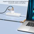 Cavo USB-C multifunzione Devia EC660 Ultra2 con lampada LED e accendisigari - 1.5m - Nero