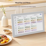 Agenda digitale per la famiglia con display touchscreen - 15.6" - Bianco