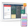Agenda digitale per la famiglia con display touchscreen - 15.6" - Bianco