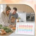 Agenda digitale per la famiglia con display touchscreen - 15.6" - Bianco