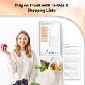 Agenda digitale per la famiglia con display touchscreen - 15.6" - Bianco