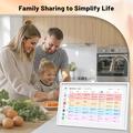 Agenda digitale per la famiglia con display touchscreen - 15.6" - Bianco