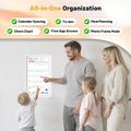 Agenda digitale per la famiglia con display touchscreen - 15.6" - Bianco