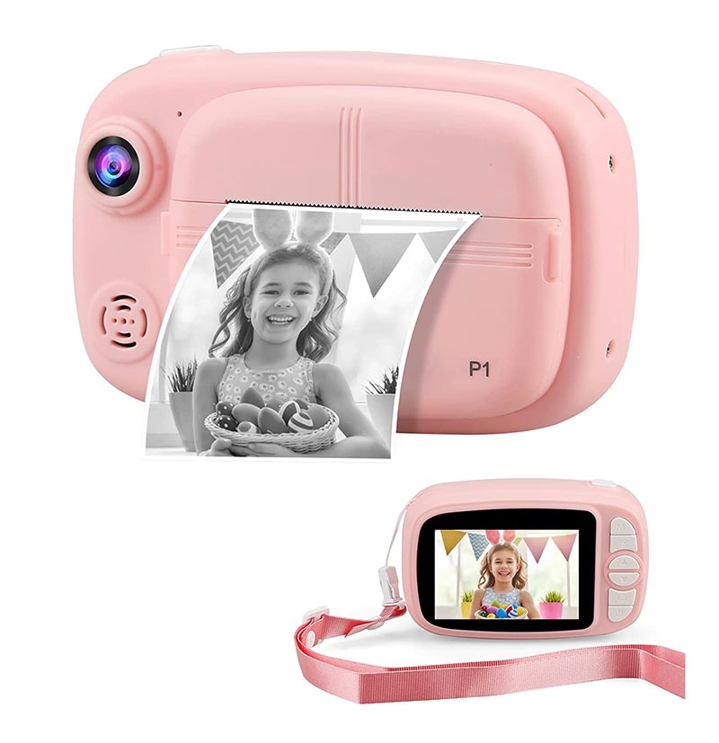 Fotocamera Digitale Istantanea per Bambini con 32GB Scheda di Memoria