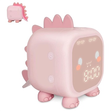 Digital Alarm Clock Radio with Colorful LED Light