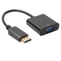 Cavo adattatore da DisplayPort maschio a VGA femmina - Nero