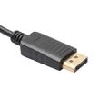 Cavo adattatore da DisplayPort maschio a VGA femmina - Nero