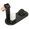 Docking Station with QI Wireless Charger UD15 - Black