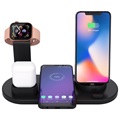 Docking Station with QI Wireless Charger UD15 - Black