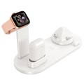 Docking Station with QI Wireless Charger UD15 - White