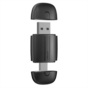 Adattatore wireless per CarPlay e Android Auto 2-in-1 a doppia testa